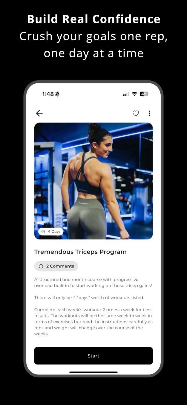 Freshman Fitness app screenshot 5
